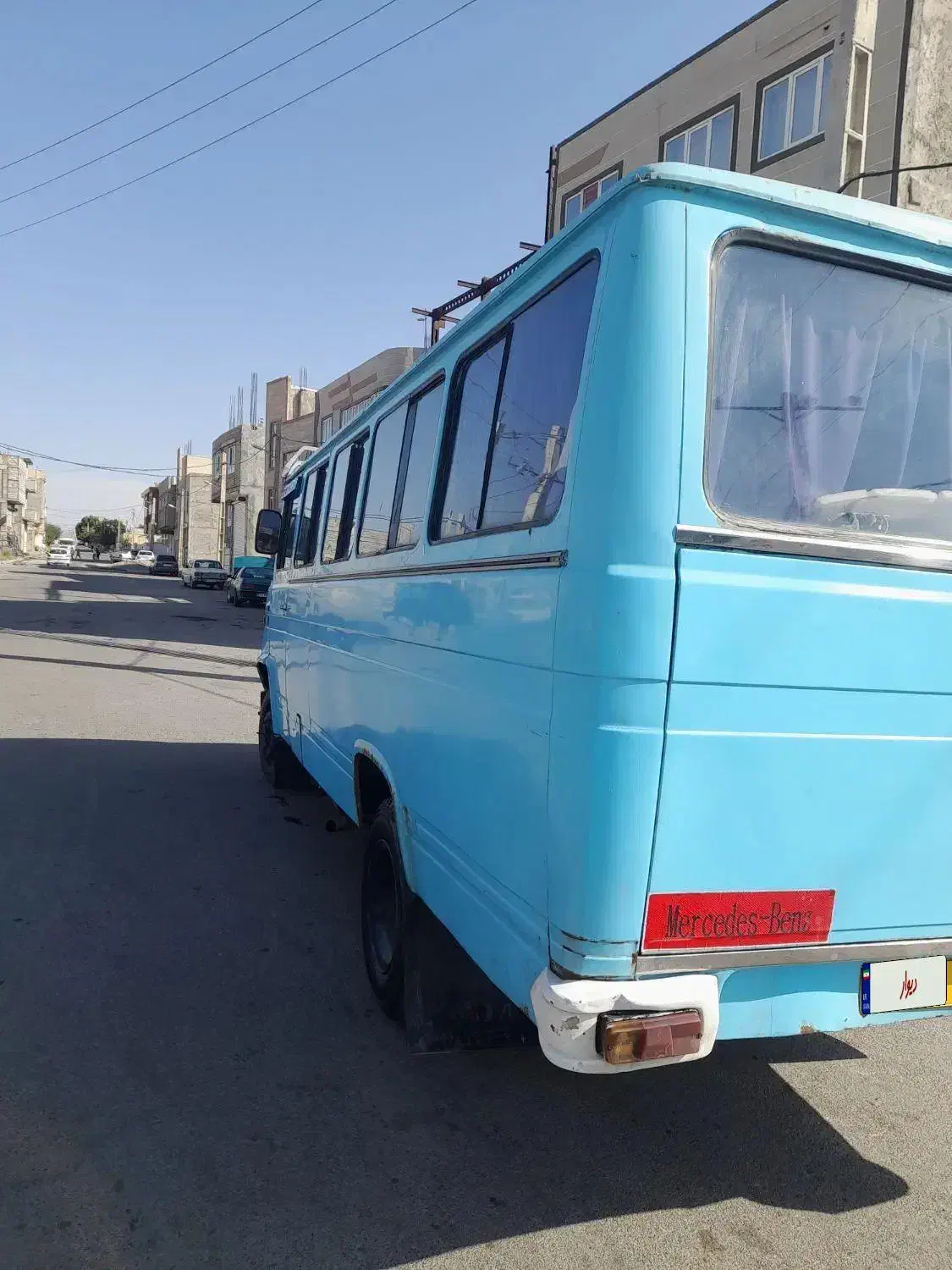 فروش یا معاوضه فوری مینی بوس بنز مدل ۶۰|خودرو سنگین|ورزقان, |دیوار