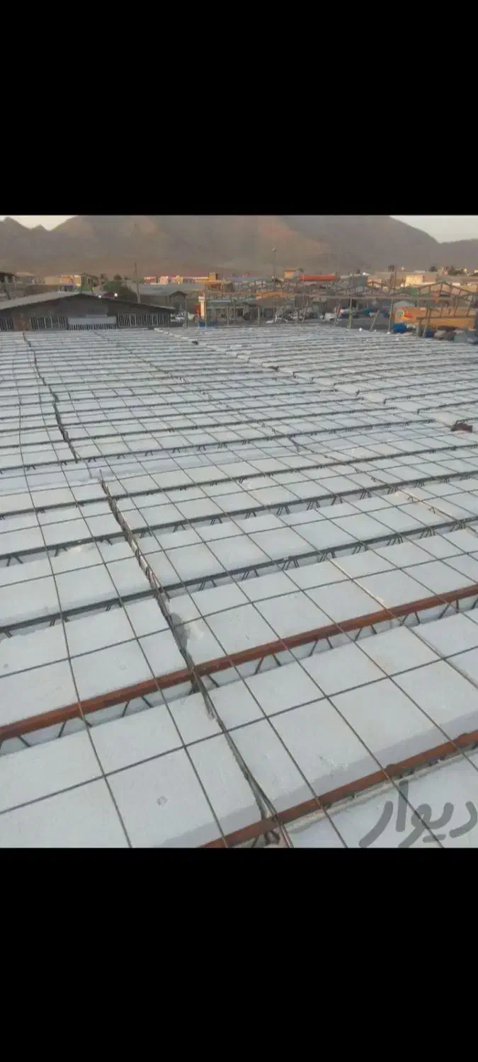 اجرا سقف تیرچه فلزی وبتونی وآلماتور|خدمات پیشه و مهارت|اراک, |دیوار