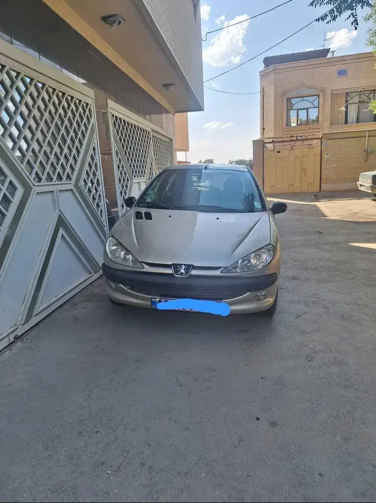 ۲۰۶ مدل اسفند ۸۴ بسیار تمیز سالم|خودرو سواری و وانت|اصفهان, کوی شهید کشوری|دیوار