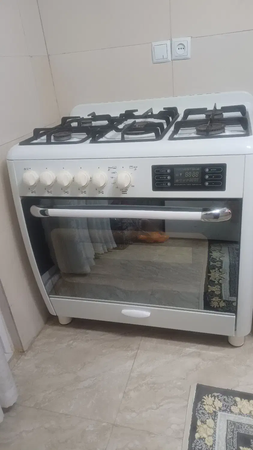 اجاق گاز ۵شعله فردار هاردستون|اجاق گاز و لوازم برقی پخت‌وپز|چهاردانگه (تهران), |دیوار