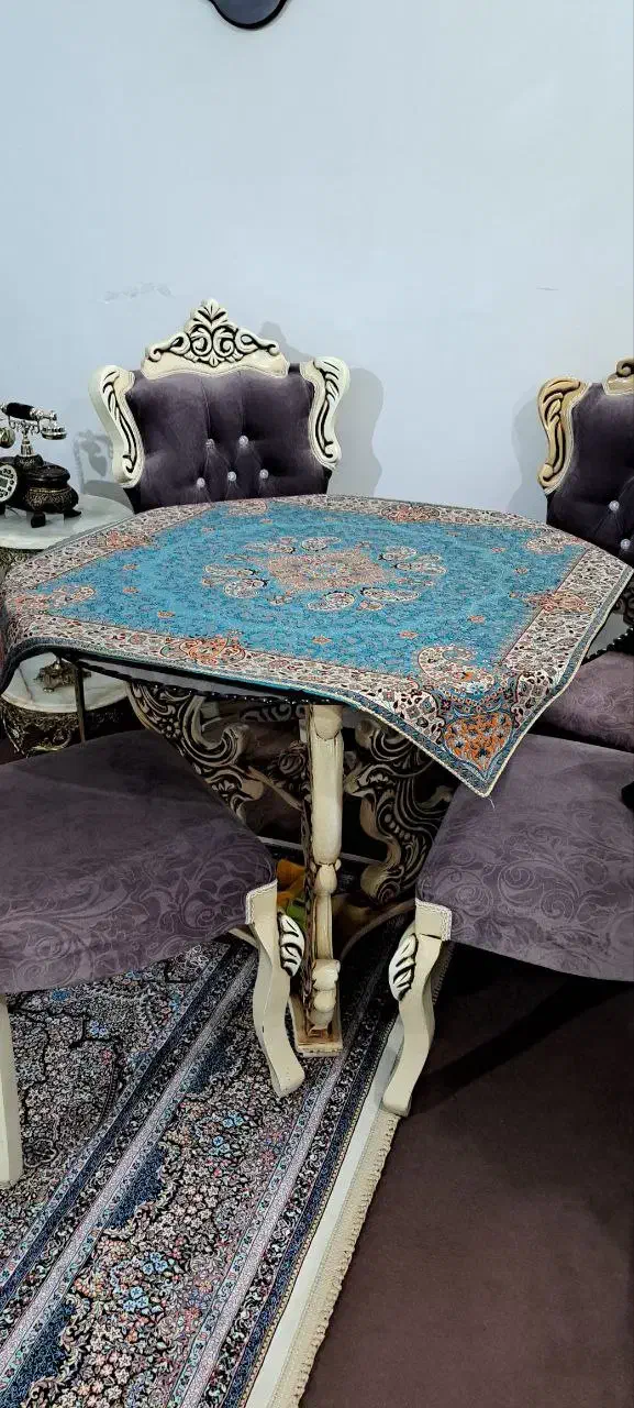 میز غذا خوری ۴ نفره|میز و صندلی غذاخوری|سراب, |دیوار