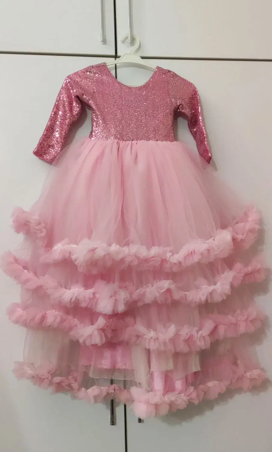 لباس مجلسی ،پیراهن مجلسی دخترانه در حد نونو|کفش و لباس بچه|مشکیندشت, |دیوار