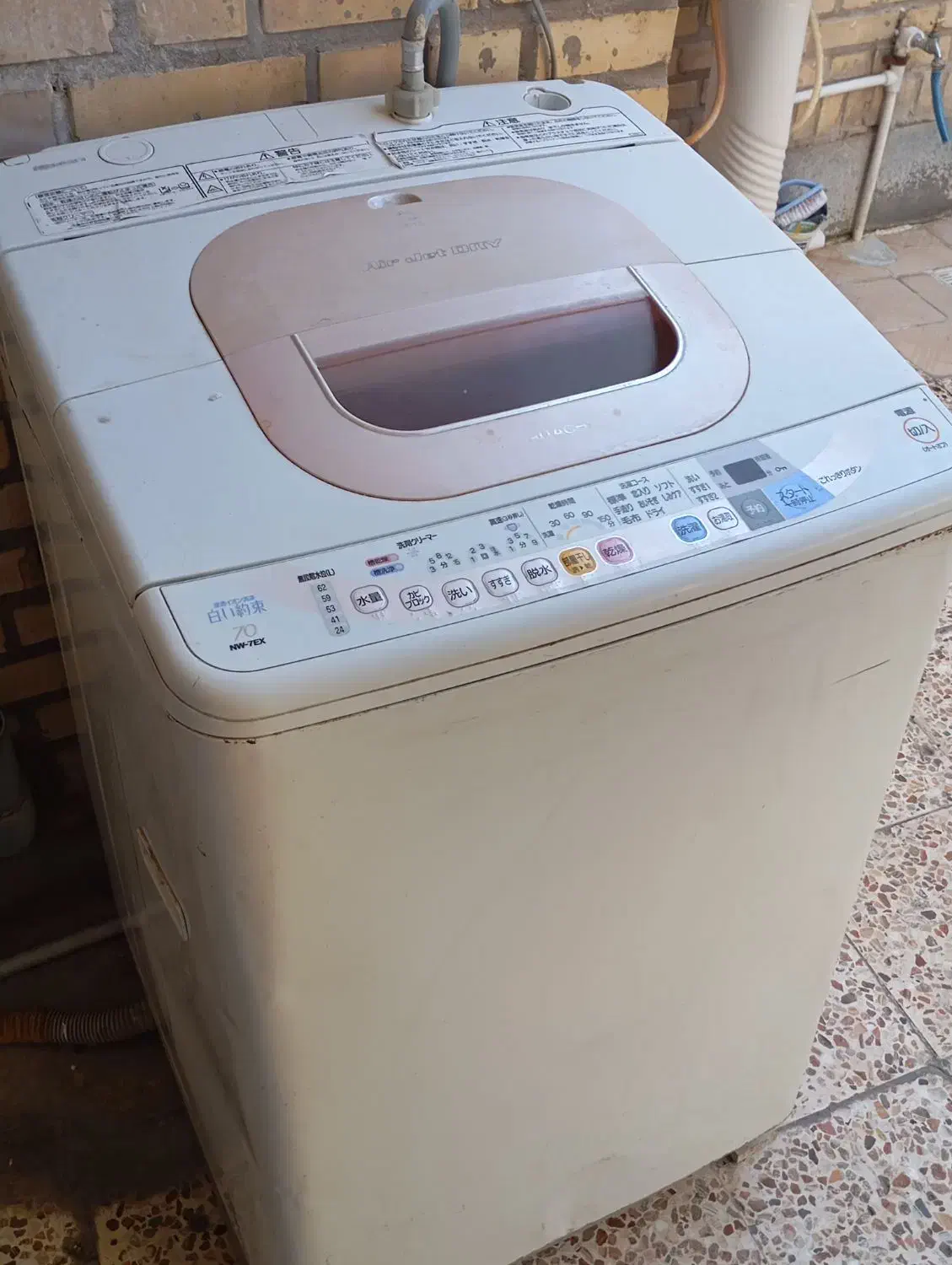 لباسشویی هیتاچی|ماشین لباسشویی و خشککن لباس|بندر ماهشهر, |دیوار