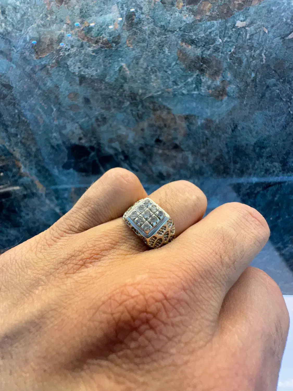 انگشتر طلا عیار ۷۲۰|جواهرات|قم, شهرک طالقانی|دیوار