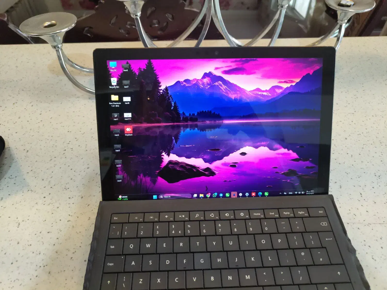 surface pro۵ core i5ram8 256سرفیس پرو۵قلم|رایانه همراه|تهران, سبلان (لشگر)|دیوار