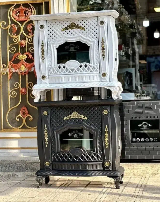 شومینه طرح الماس گاز|بخاری، هیتر، شومینه|رشت, رودباری|دیوار