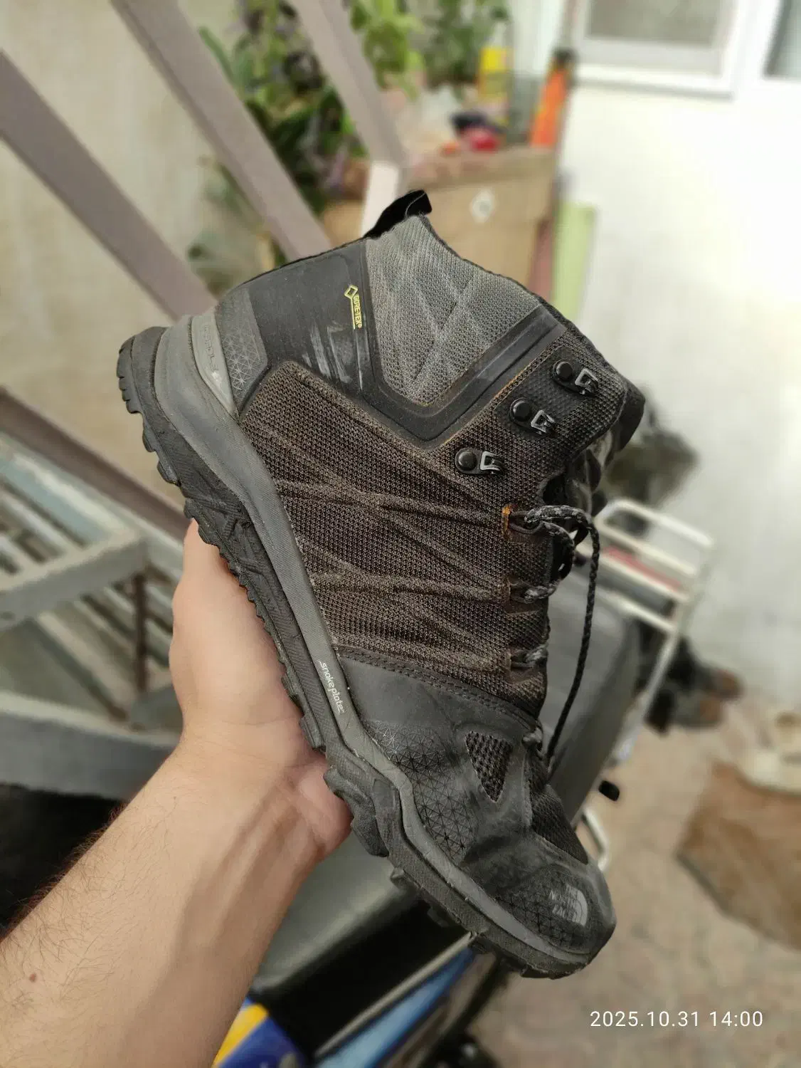 کفش کوهنوردی نورث فیس اورجینال درحد نو سایز44|کوهنوردی و کمپینگ|ری, شهادت|دیوار