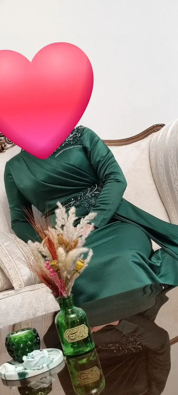 لباس مجلسی سبز درباری نو|لباس|نسیم‌شهر, |دیوار