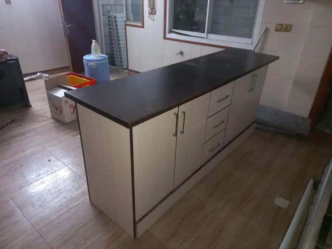 کابیت ام دی اف به همراه سینک و هود|آب‌چکان و نظم‌دهنده ظروف|تهران, بیسیم|دیوار