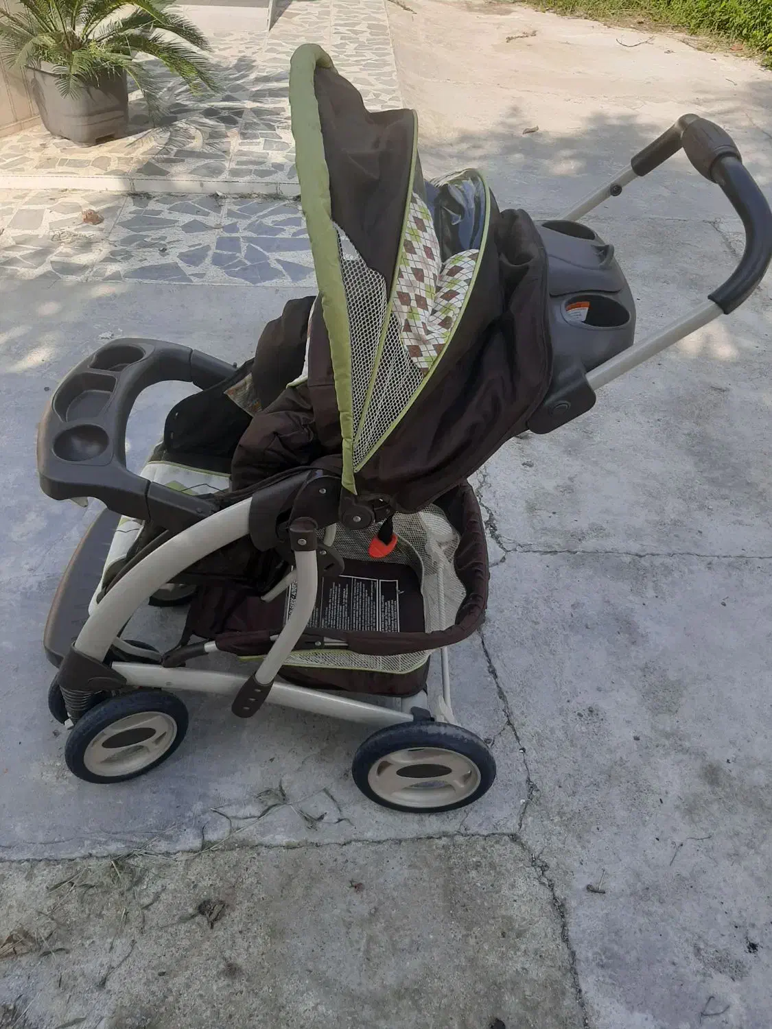 کالسکه چیکو با وسایل جانبی|کالسکه و لوازم جانبی|آستانه اشرفیه, |دیوار