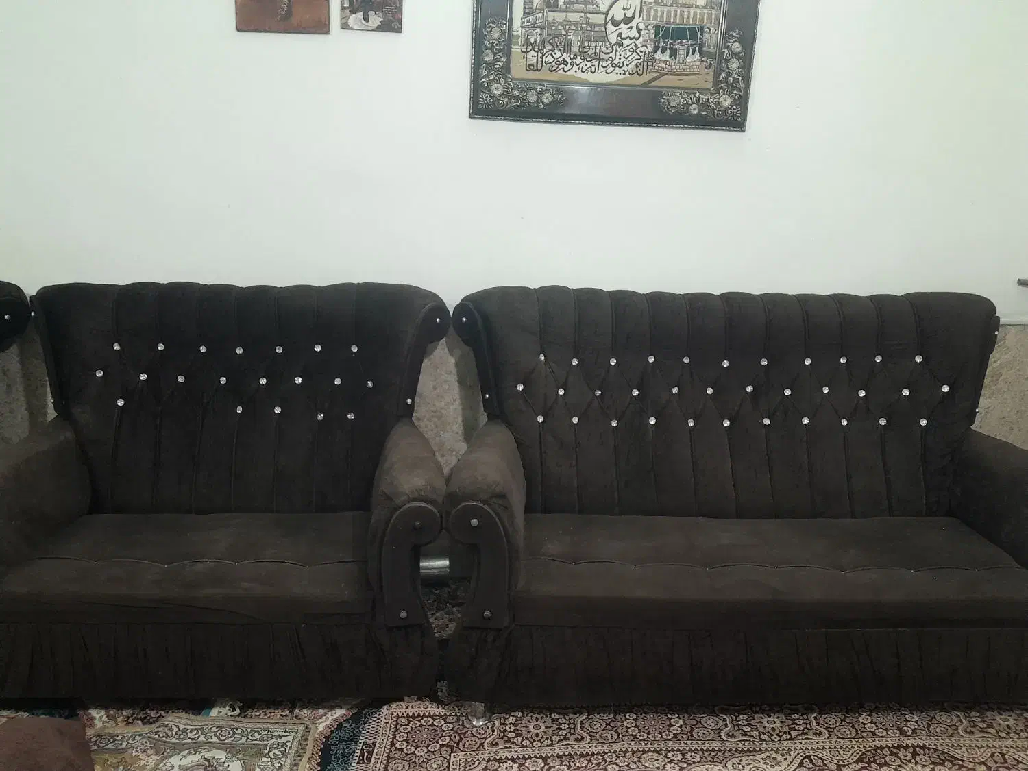 مبل ۷ نفر|مبلمان خانگی و میز عسلی|زبرخان, |دیوار