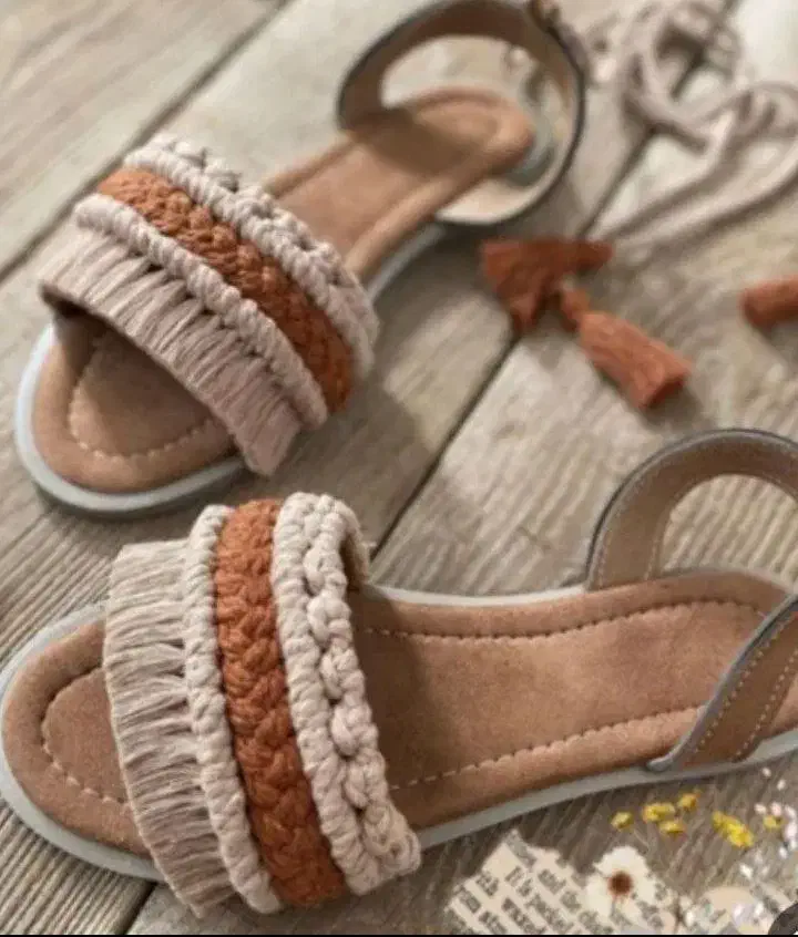 صندل مکرومه|کیف، کفش، کمربند|اردبیل, |دیوار