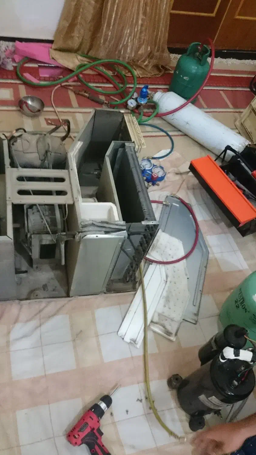 نصب سرویس جابجایی تعمیرات و گازگیری کولر گازی|خدمات پیشه و مهارت|اهواز, پادادشهر|دیوار