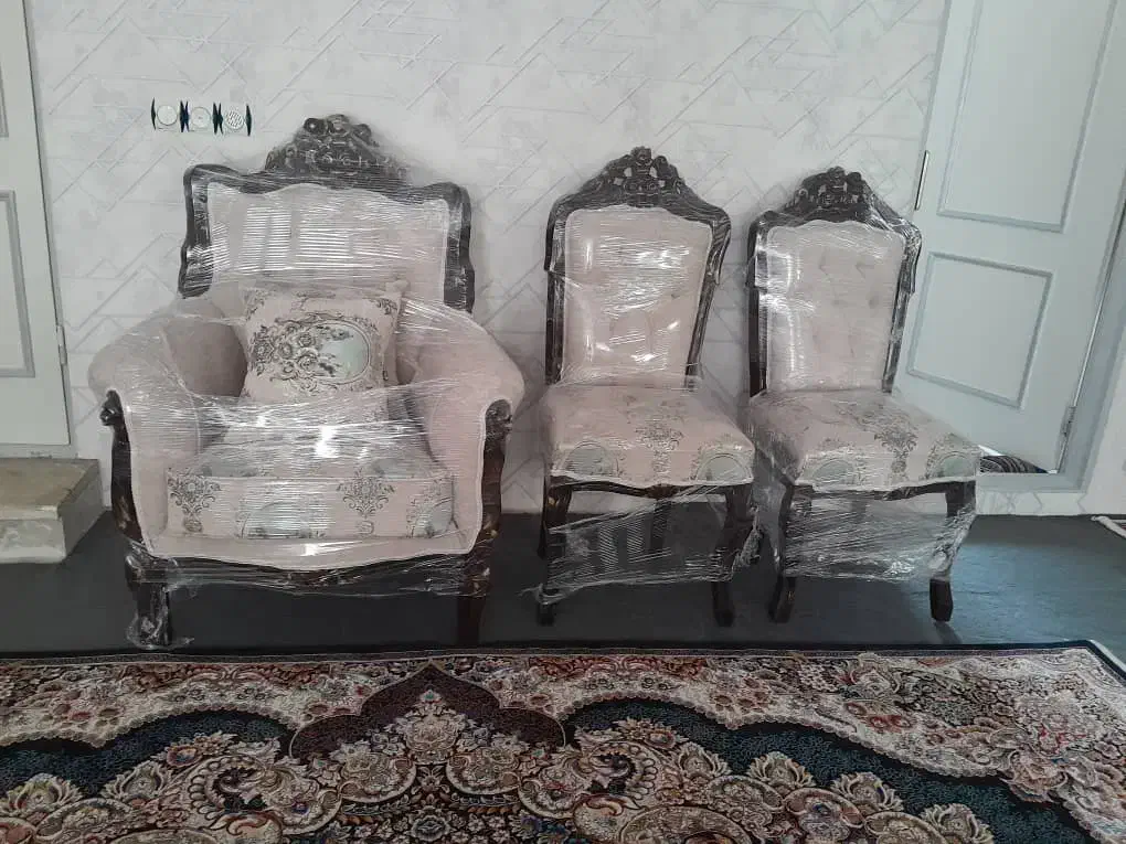 مبل سلطنتی ۹ نفره|مبلمان خانگی و میز عسلی|اردبیل, |دیوار