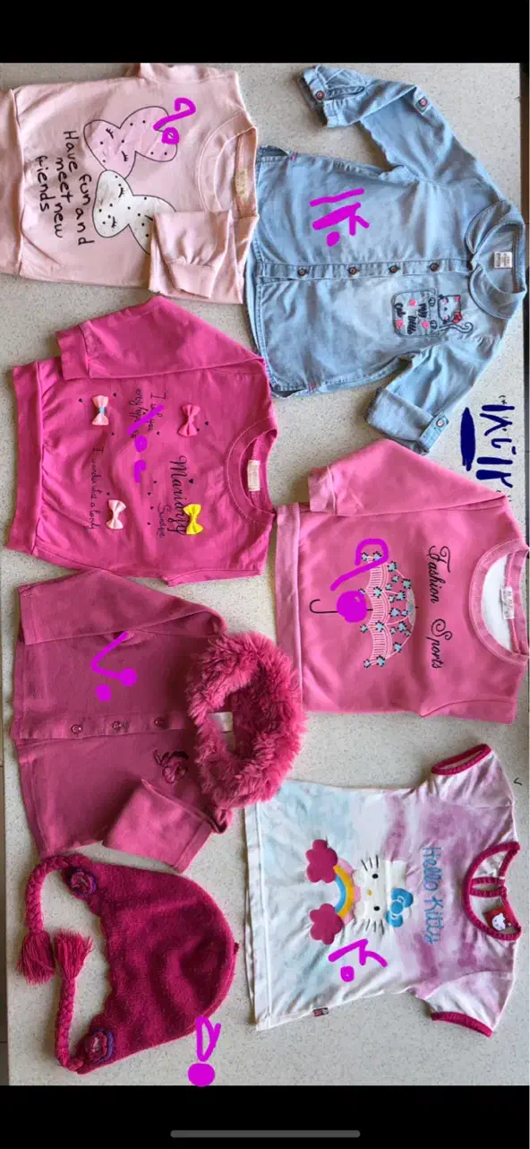 نوزادی تا ۷ سالگی|کفش و لباس بچه|تهران, زعفرانیه|دیوار