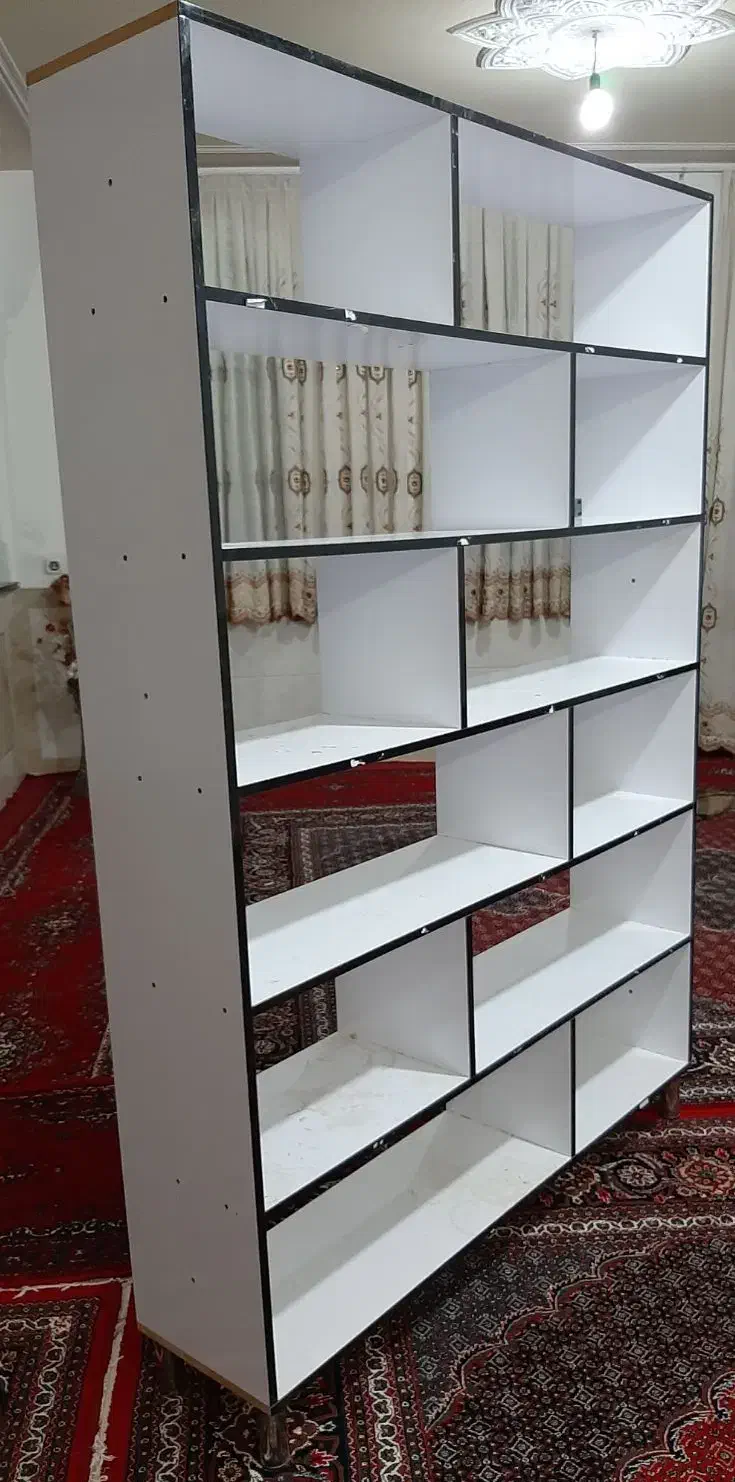 قفسه ام دی اف Mdf|کتابخانه، شلف، قفسههای دیواری|خرمآباد, |دیوار
