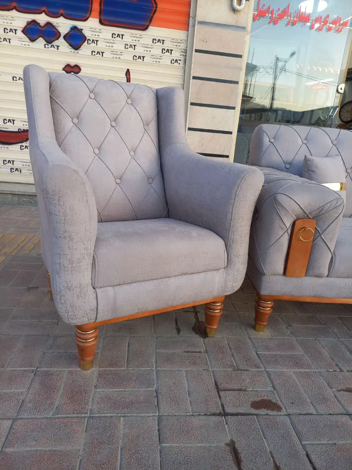 مبل ۷ نفره ۱۰ ماه واقعی|مبلمان خانگی و میز عسلی|خمینیشهر, |دیوار