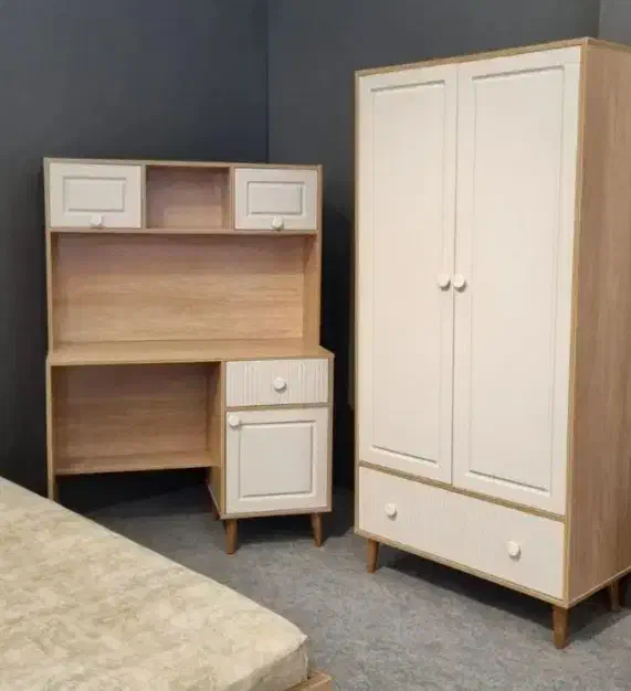 میز تحریر کتابخانه دار کد ۳۵ از ( ۱۰ت تا ۱۲ت)|میز تحریر و کامپیوتر|قزوین, |دیوار