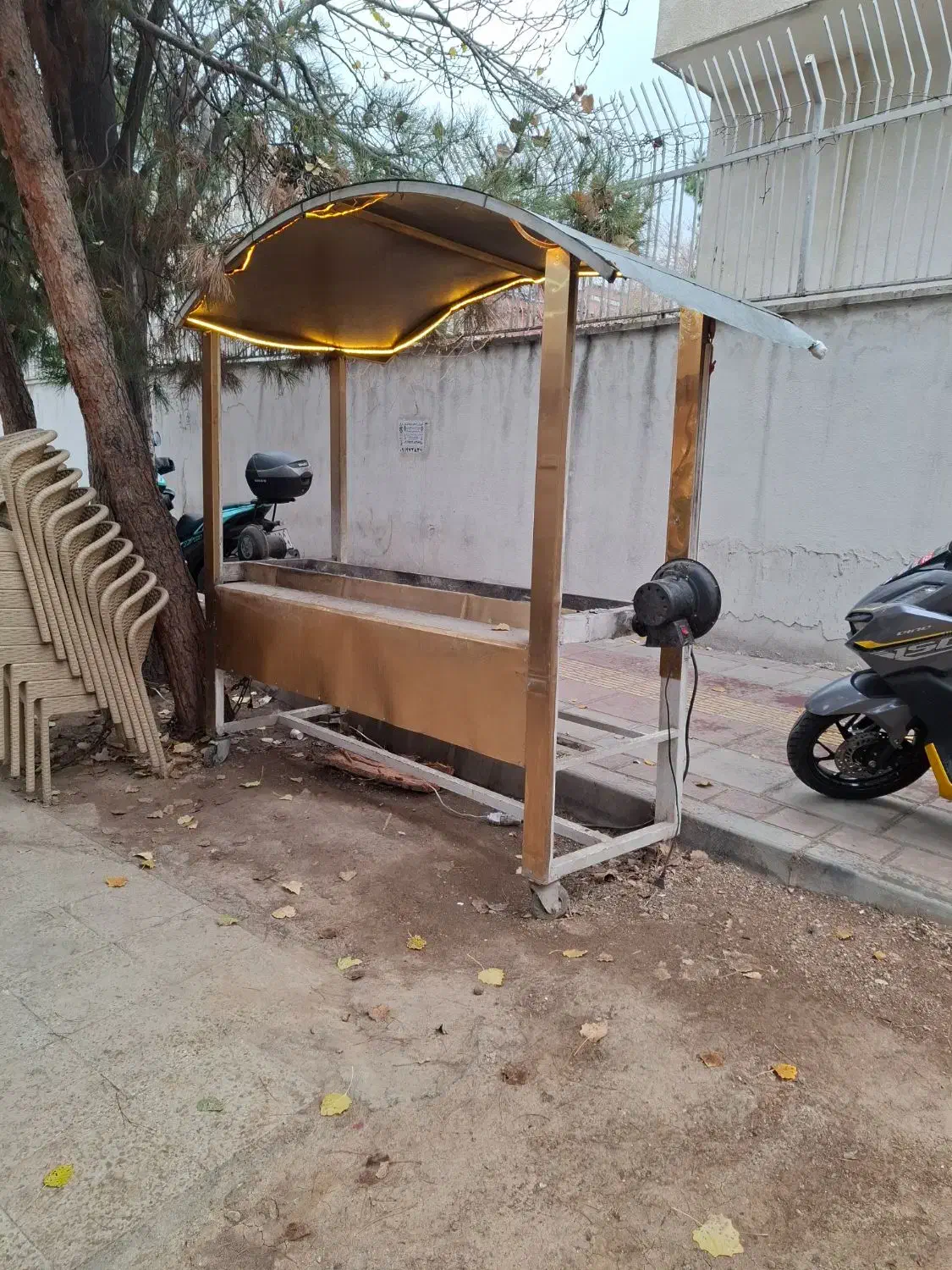 منقل زغالی  حرفه ای جیگرکی|اجاق گاز و لوازم برقی پخت‌وپز|تهران, شهرک غرب|دیوار