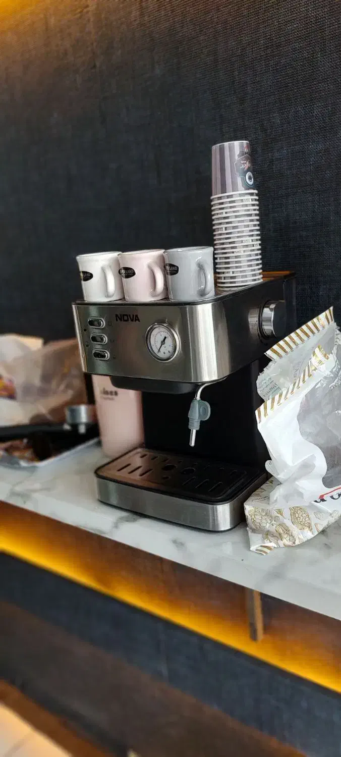 دستگاه قهوه نوا|سماور، چای‌ساز، قهوه‌ساز|عطاملک, |دیوار