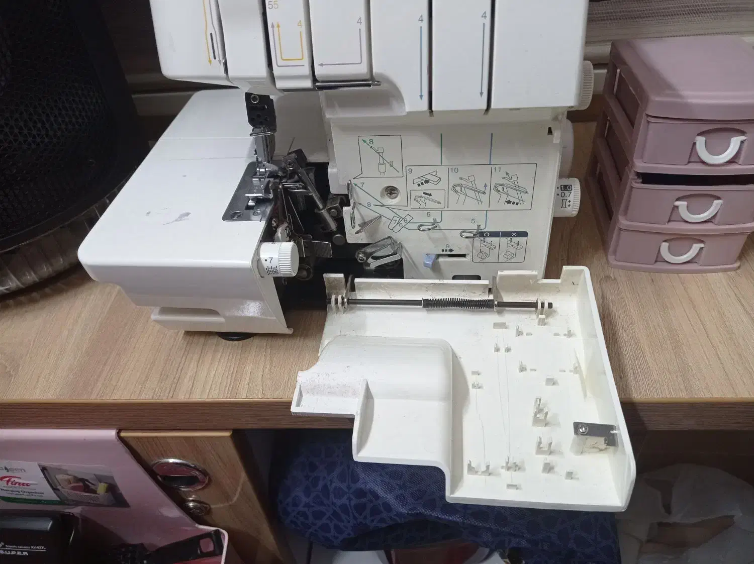 سَـردوزِ بُـرادِر|چرخ خیاطی و ریسندگی|شاهینشهر, شهرک گلدیس|دیوار