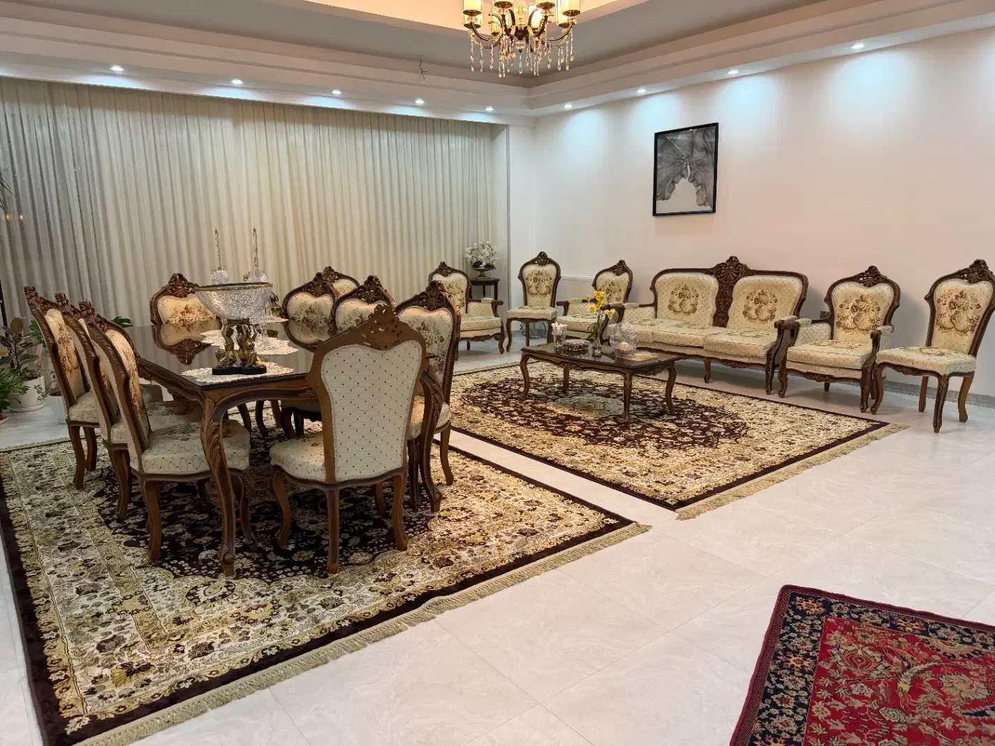 قالیچه ابریشم ماشینی بلژیکی|فرش|کرج, گوهردشت|دیوار