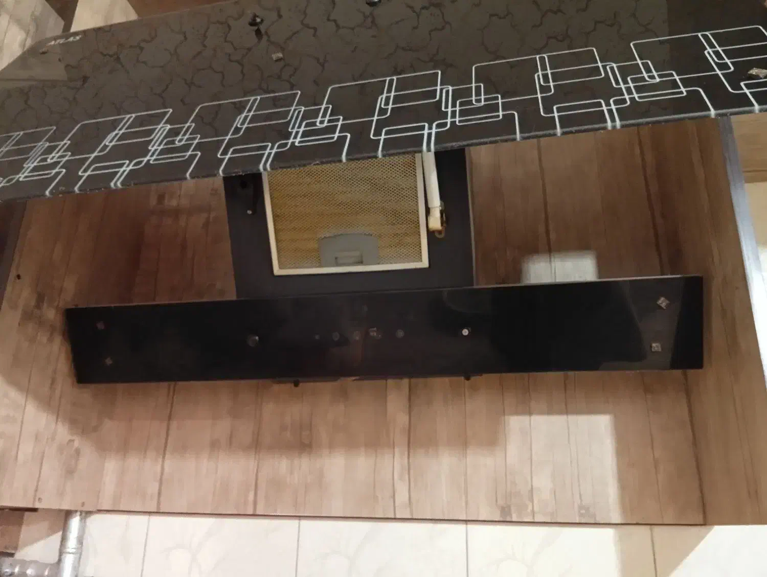 هود لمسی و کنترل دار شیشه ای|هود|سرعین, |دیوار