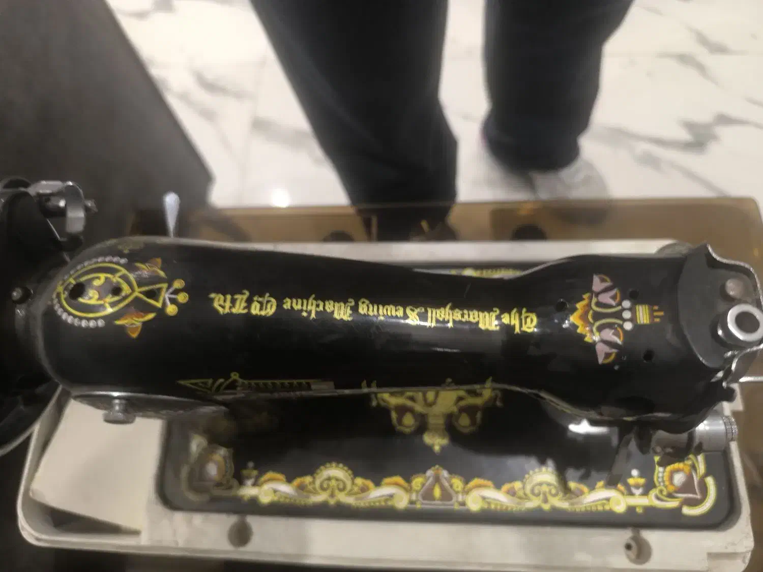 چرخ خیاطی مارشال|چرخ خیاطی و ریسندگی|شیراز, کوشک میدان|دیوار