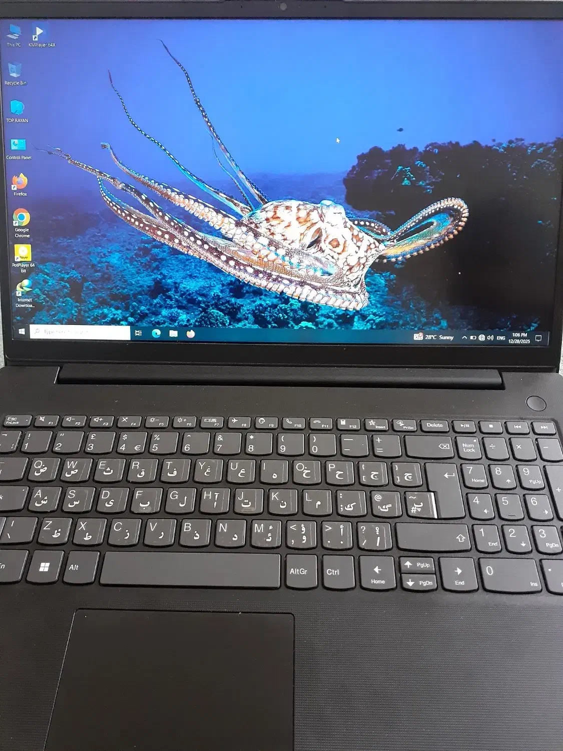 یک عدد لب تاب لنوو مدل v15g4|رایانه همراه|زرند, |دیوار