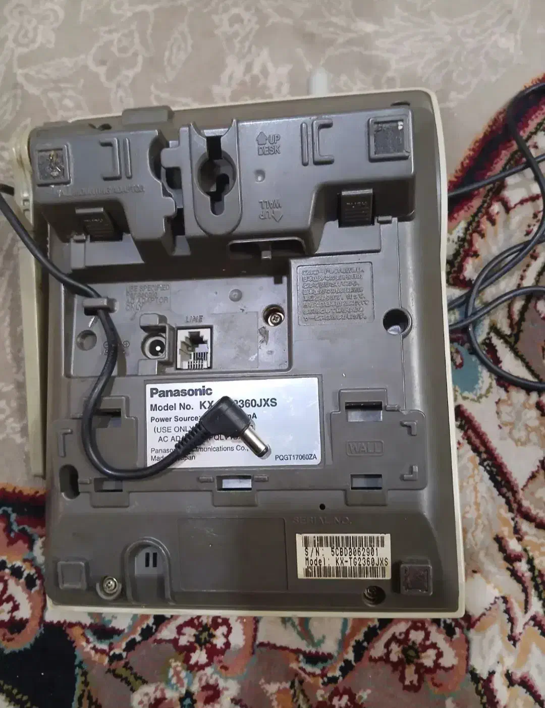 تلفن 2360 بیسیم پاناسونیک ژاپن|تلفن رومیزی|اصفهان, شاهزید|دیوار