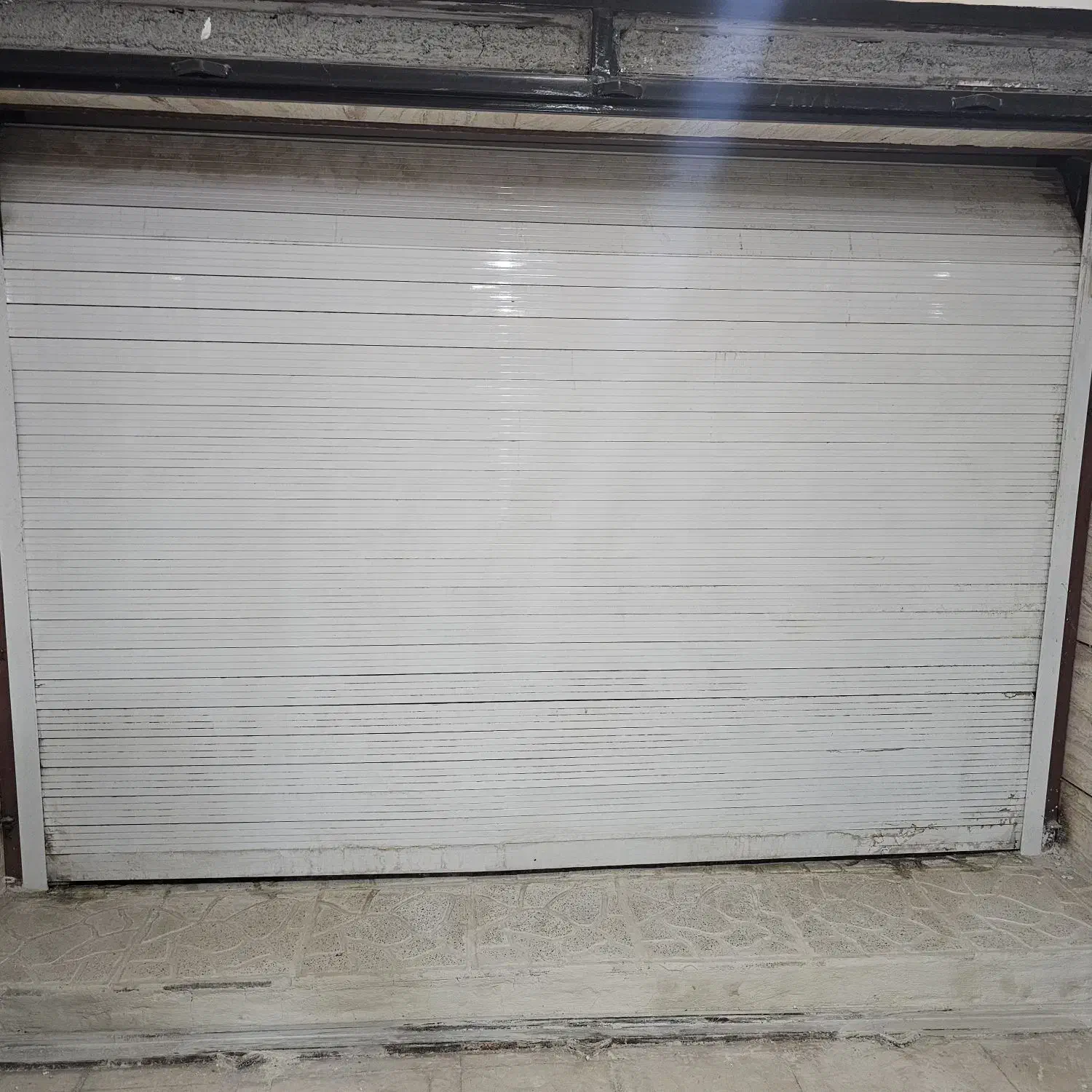 درب کرکره ۲۲۰×۲۸۰ در حد نو|مصالح و تجهیزات ساختمان|ایلام, |دیوار