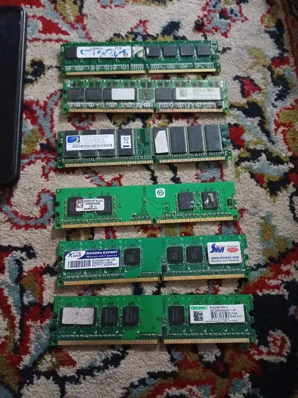 رم ddr2.ddr1|قطعات و لوازم جانبی رایانه|اردکان, |دیوار