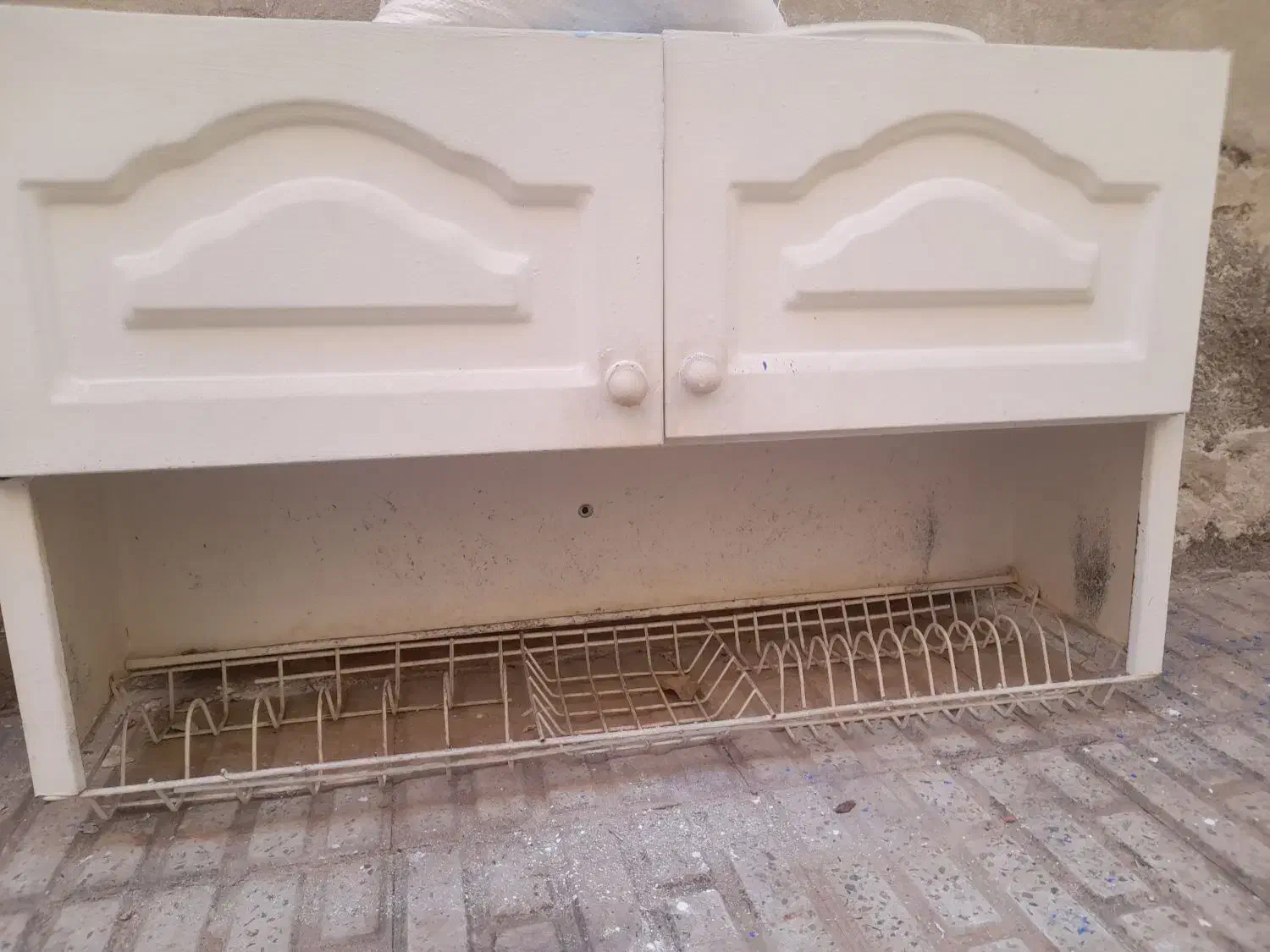 کابینت کارکرده|آب‌چکان و نظم‌دهنده ظروف|آبیک, |دیوار