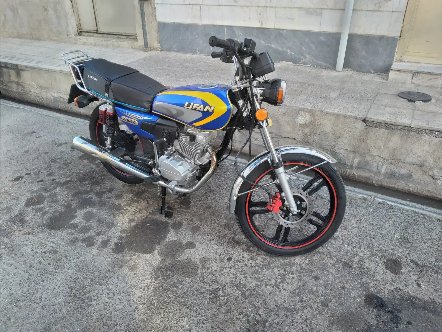 هندا ۲۰۰|موتورسیکلت|اسلام‌شهر, شهرک مهدیه|دیوار