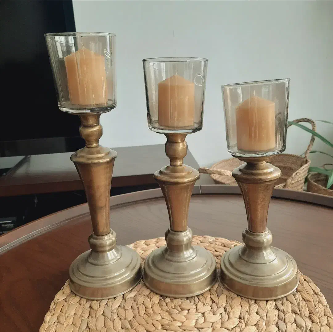 شمعدان فلزی|صنایع دستی و سایر لوازم تزئینی|فردیس, خیام غربی|دیوار