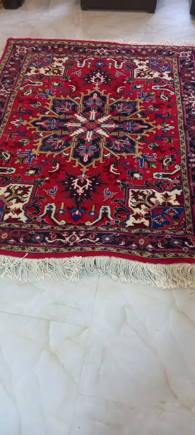 یک جفت فرش دستبافت یک ونیم در دو|فرش|سراب, |دیوار