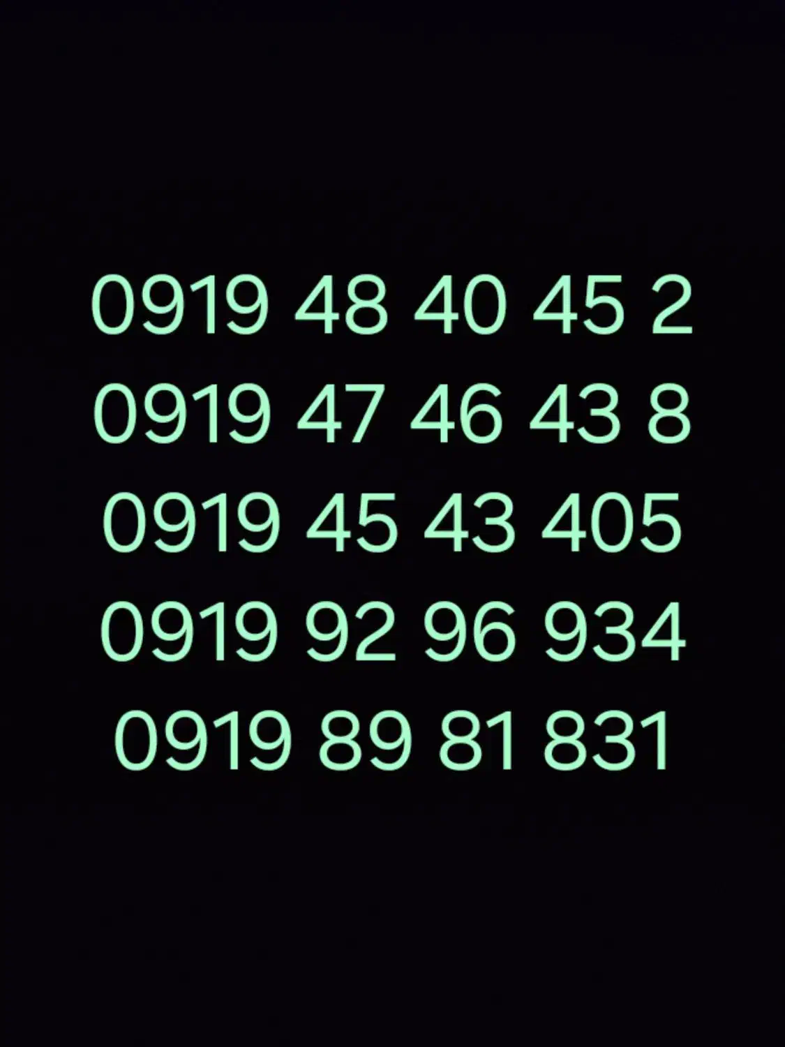 خط 0919|سیمکارت|تهران, صد دستگاه|دیوار