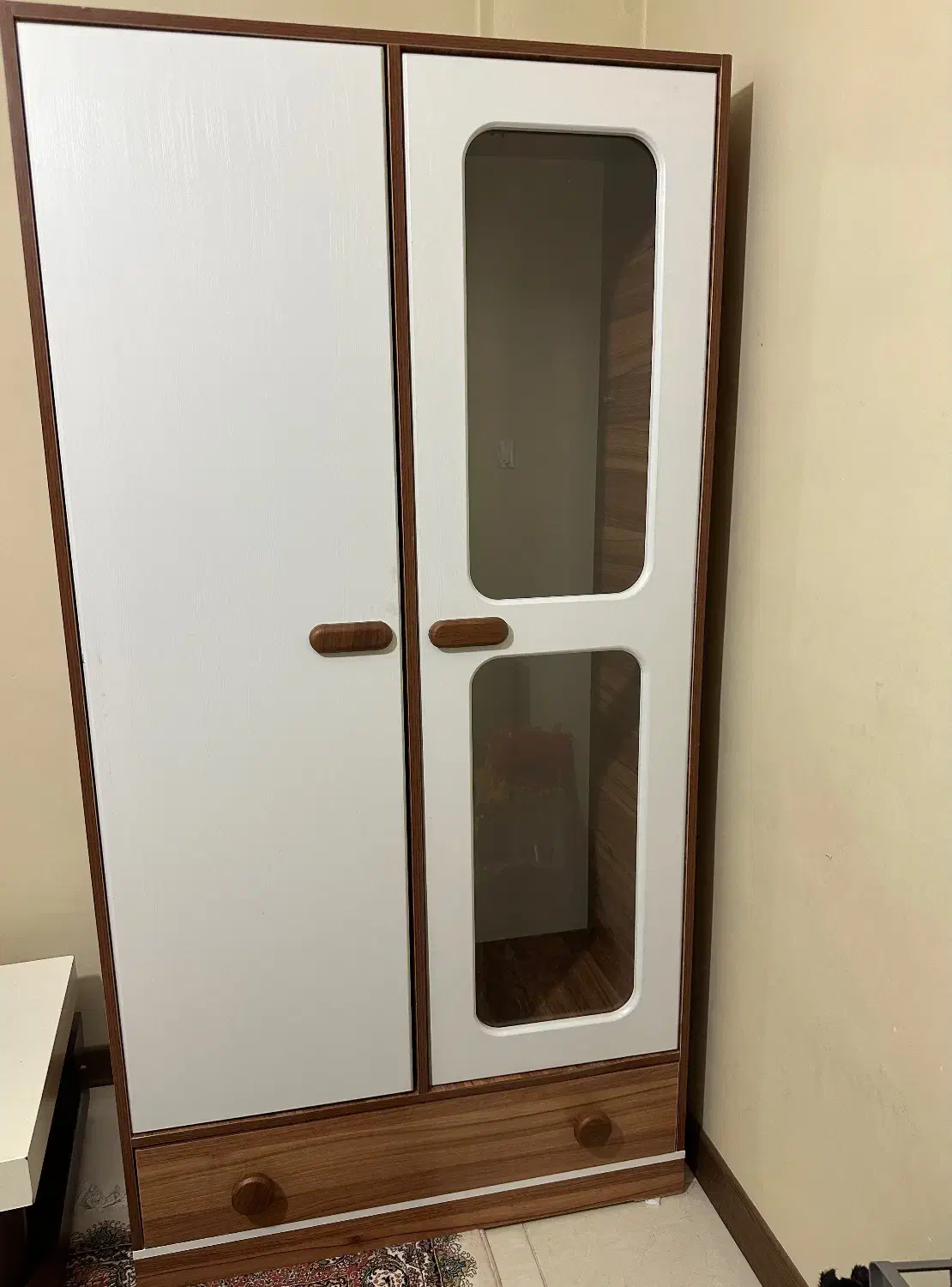 سرویس کامل تخت و کمد نوزاد و نوجوان وکیوم|تخت و سرویس خواب|شیراز, کاراندیش|دیوار