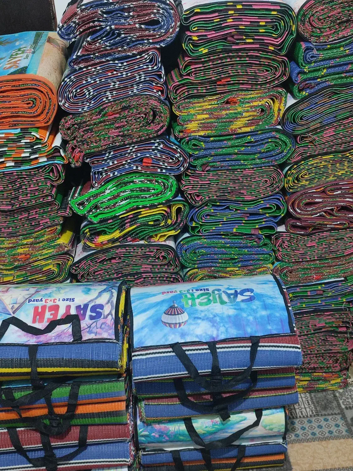 زیرانداز حصیری|روفرشی|مسجد سلیمان, |دیوار