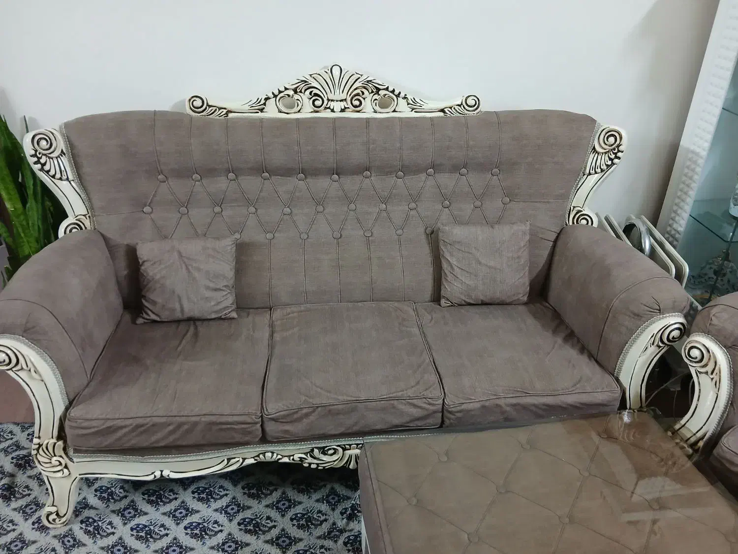 مبل ۹نفره و میزناهارخوری|مبلمان خانگی و میز عسلی|آمل, |دیوار