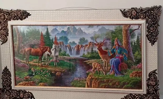 تابلو ،قاب|تابلو، نقاشی، عکس|مشهد, رده|دیوار