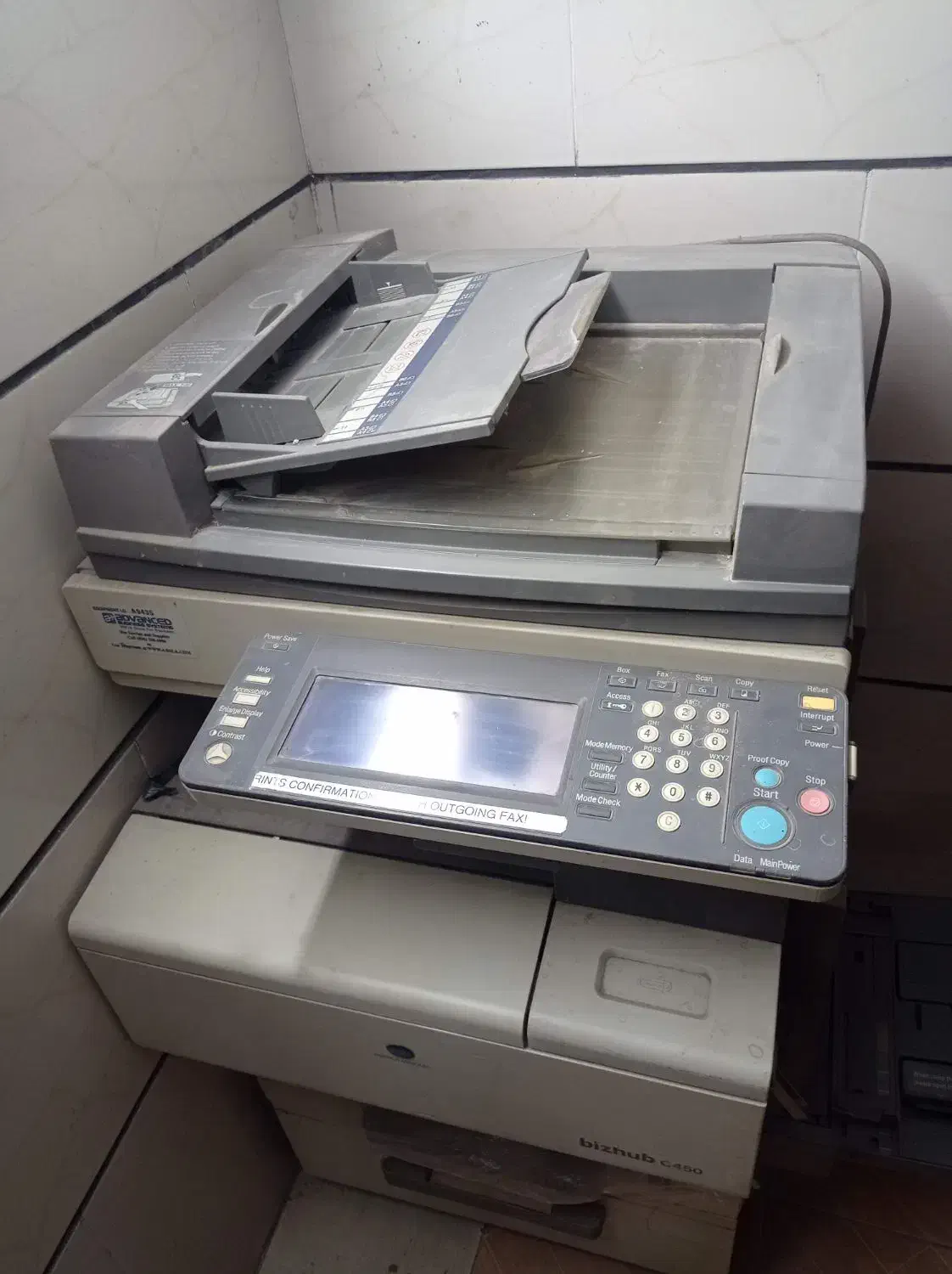 فتوکپی رنگی کونیکا 450|پرینتر، اسکنر، کپی، فکس|خرم‌آباد, |دیوار