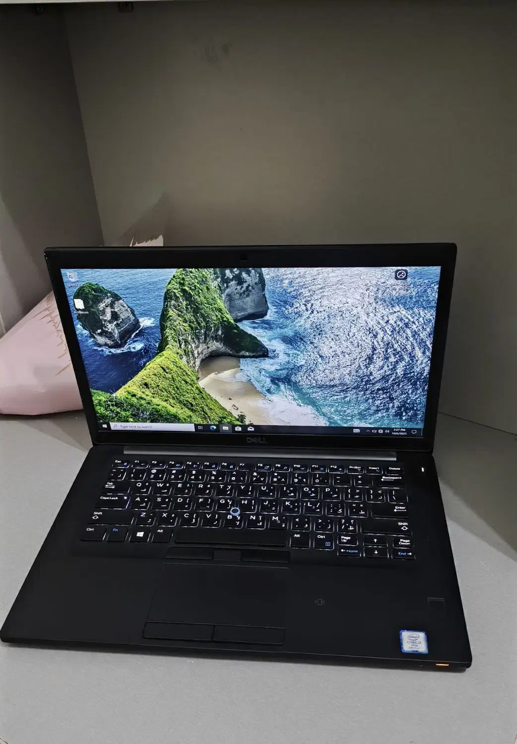 لپتاپ i7نسل هشت با حسگر اثر انگشت و ssd|رایانه همراه|تهران, جهاد|دیوار