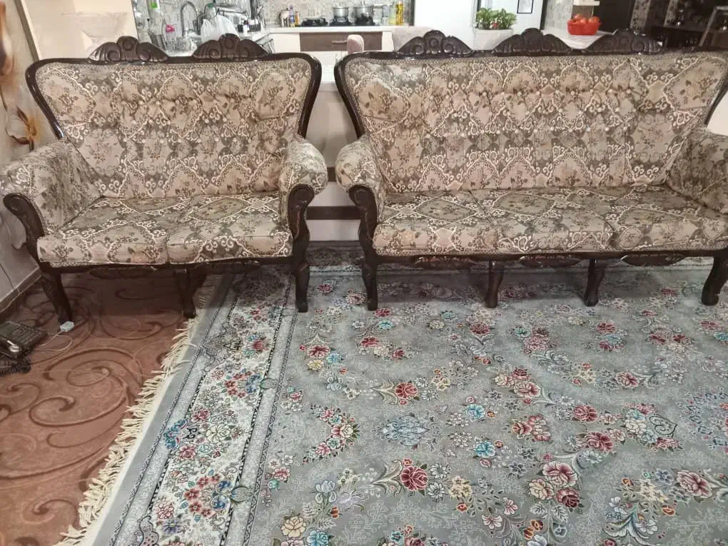 مبل ۵ نفره|مبلمان خانگی و میز عسلی|فردیس, شهرک شهید حسینی|دیوار