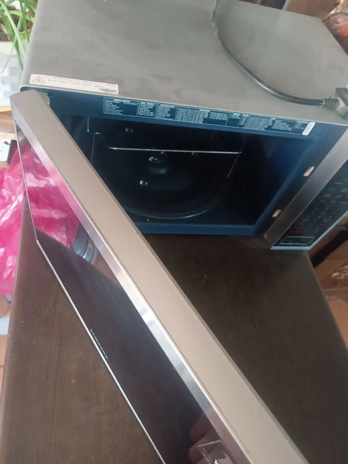 ماکروویو سامسونگ  نو و سالم|اجاق گاز و لوازم برقی پخت‌وپز|پاکدشت, پاکدشت (مامازند)|دیوار