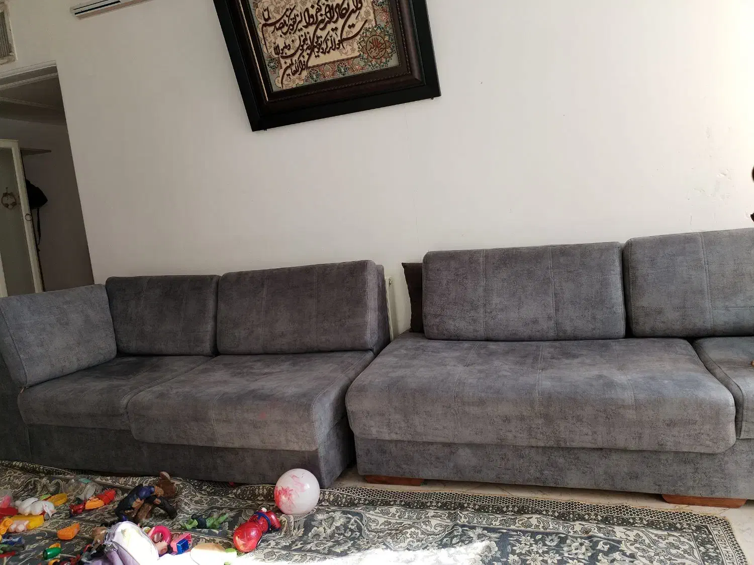 مبل مدل L|مبلمان خانگی و میز عسلی|قم, زنبیل آباد|دیوار