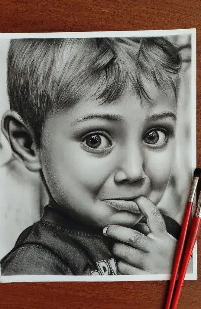 ثبت سفارش طراحی چهره ،سبک سیاهقلم|تابلو، نقاشی، عکس|اراک, |دیوار