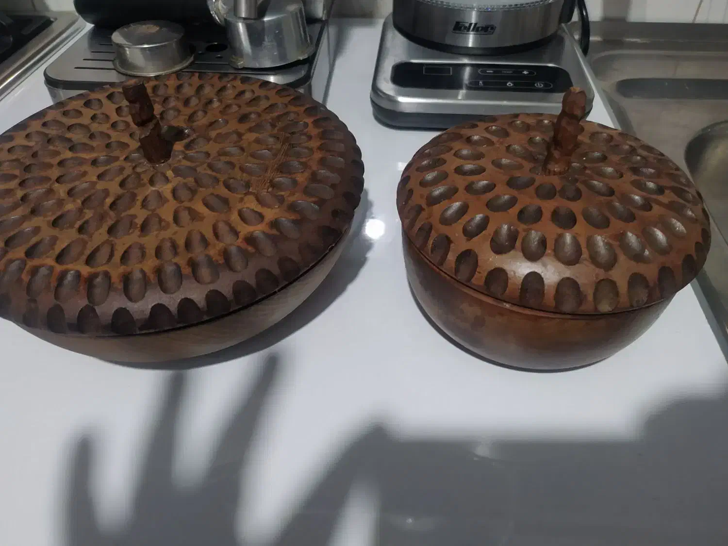 شکلات خوری با قندان|صنایع دستی و سایر لوازم تزئینی|فاضل آباد, |دیوار