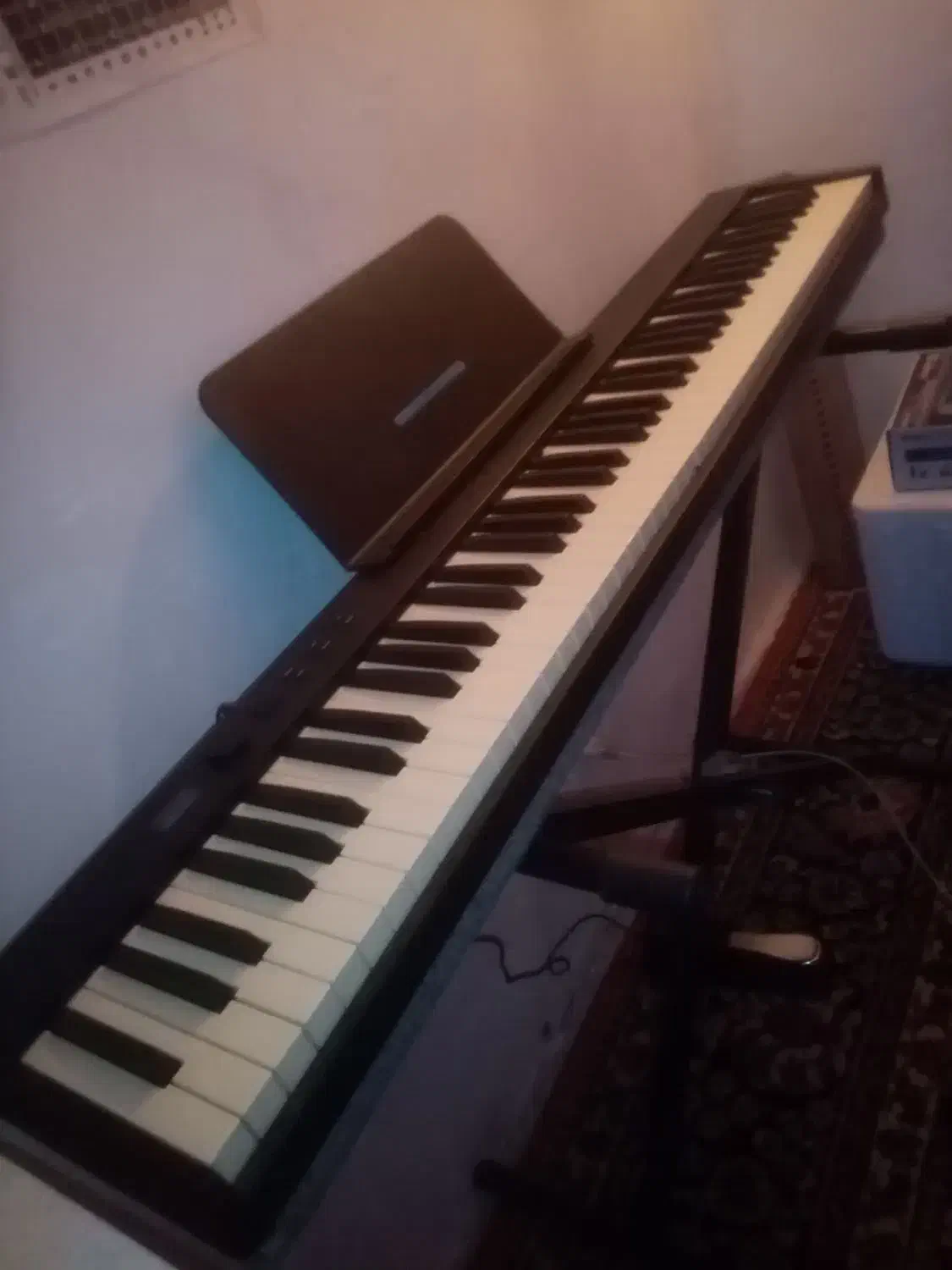 پیانو تاشو|پیانو، کیبورد، آکاردئون|آستانه اشرفیه, |دیوار