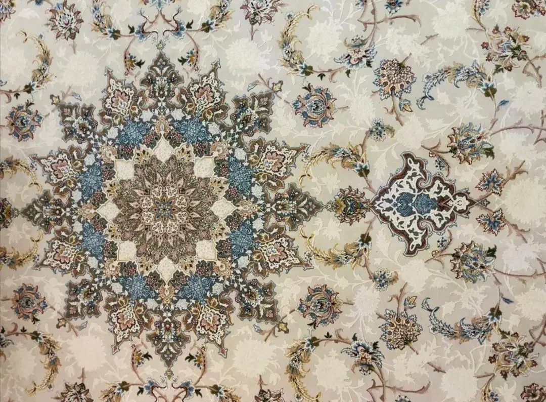 فرش ۹ متری گل برجسته طرح عروس|فرش|ساری, |دیوار